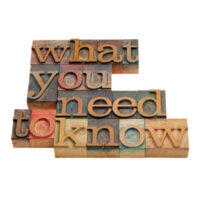 WhatYouNeedToKnow WhatYouNeedToKnow
